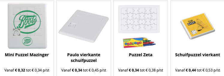 puzzels bedrukken