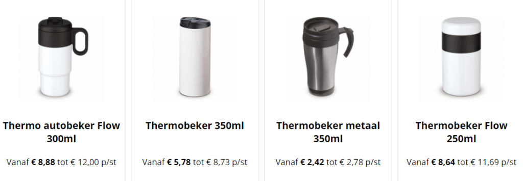 thermosbeker bedrukken