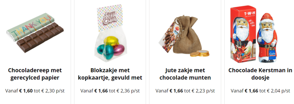 chocolade bedrukken